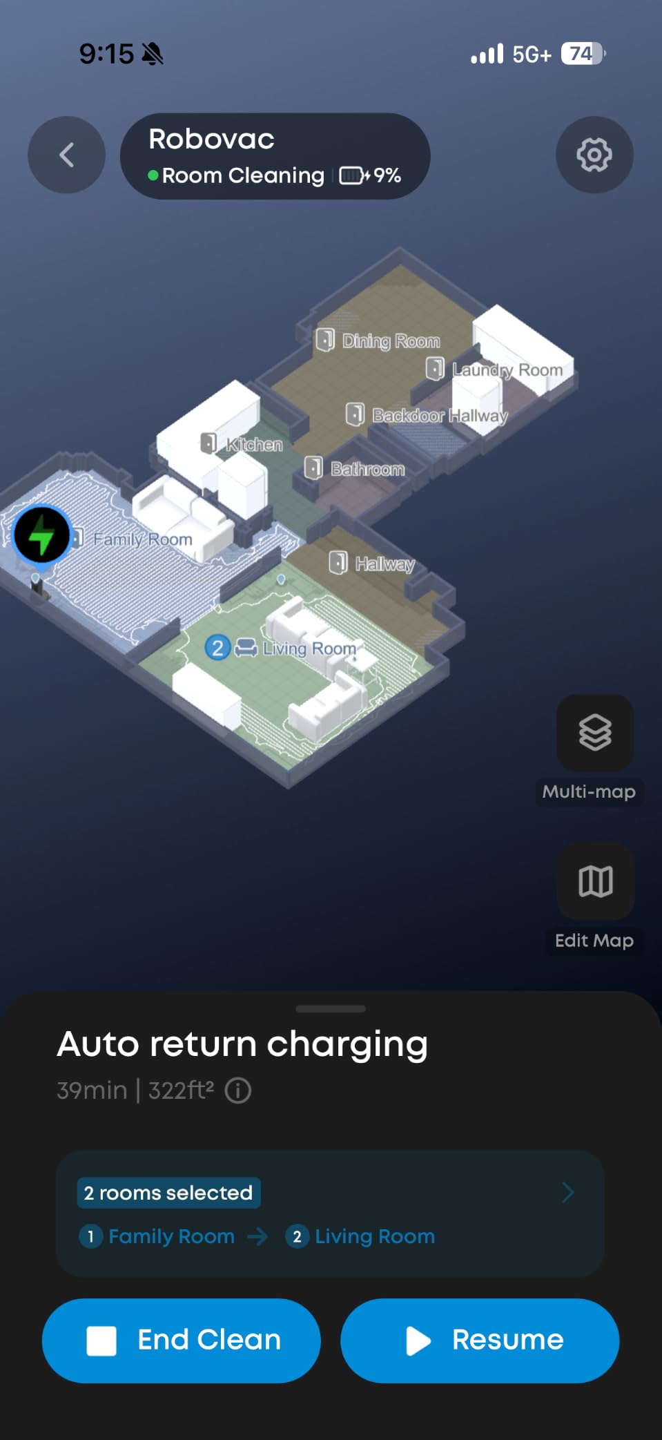 eufy Omni S2 Robot Vacuum and Mop Combo, 30,000 Pa, 99.99% Germ Removal customer photo 1