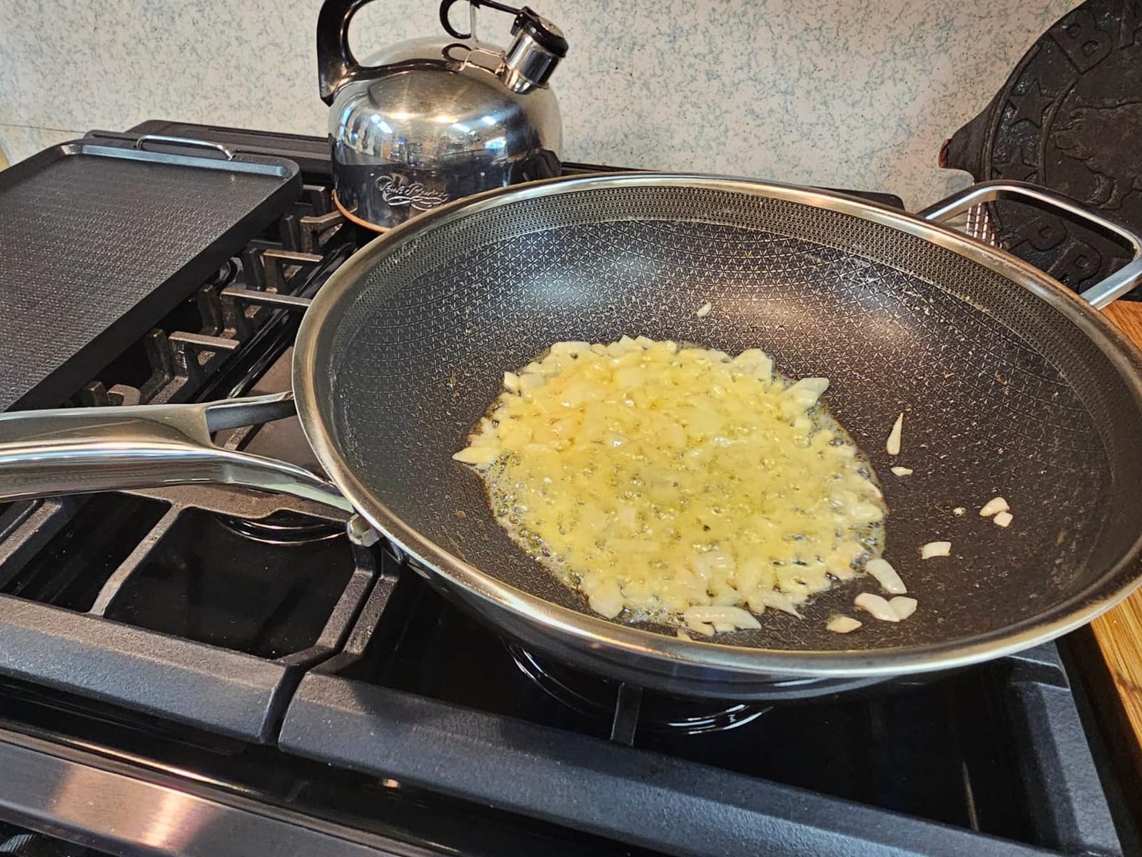 Hybrid Wok & Frying Pans, Stainless Steel Nonstick Cookware Set, 3-Piece customer photo 2