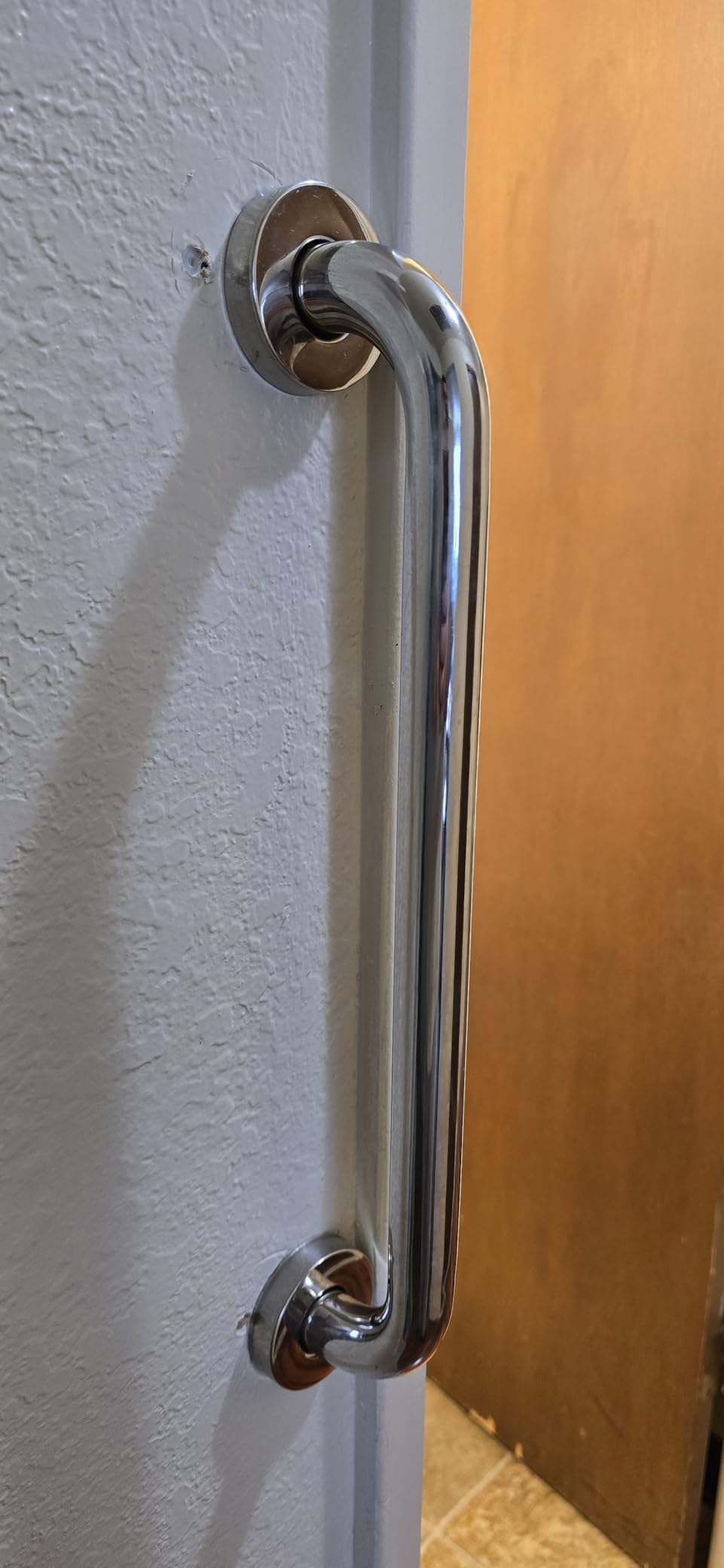 ZUEXT 2 Pack 36 Inch Extra Long Brushed Nickel Bathroom Grab Bar, 1.25