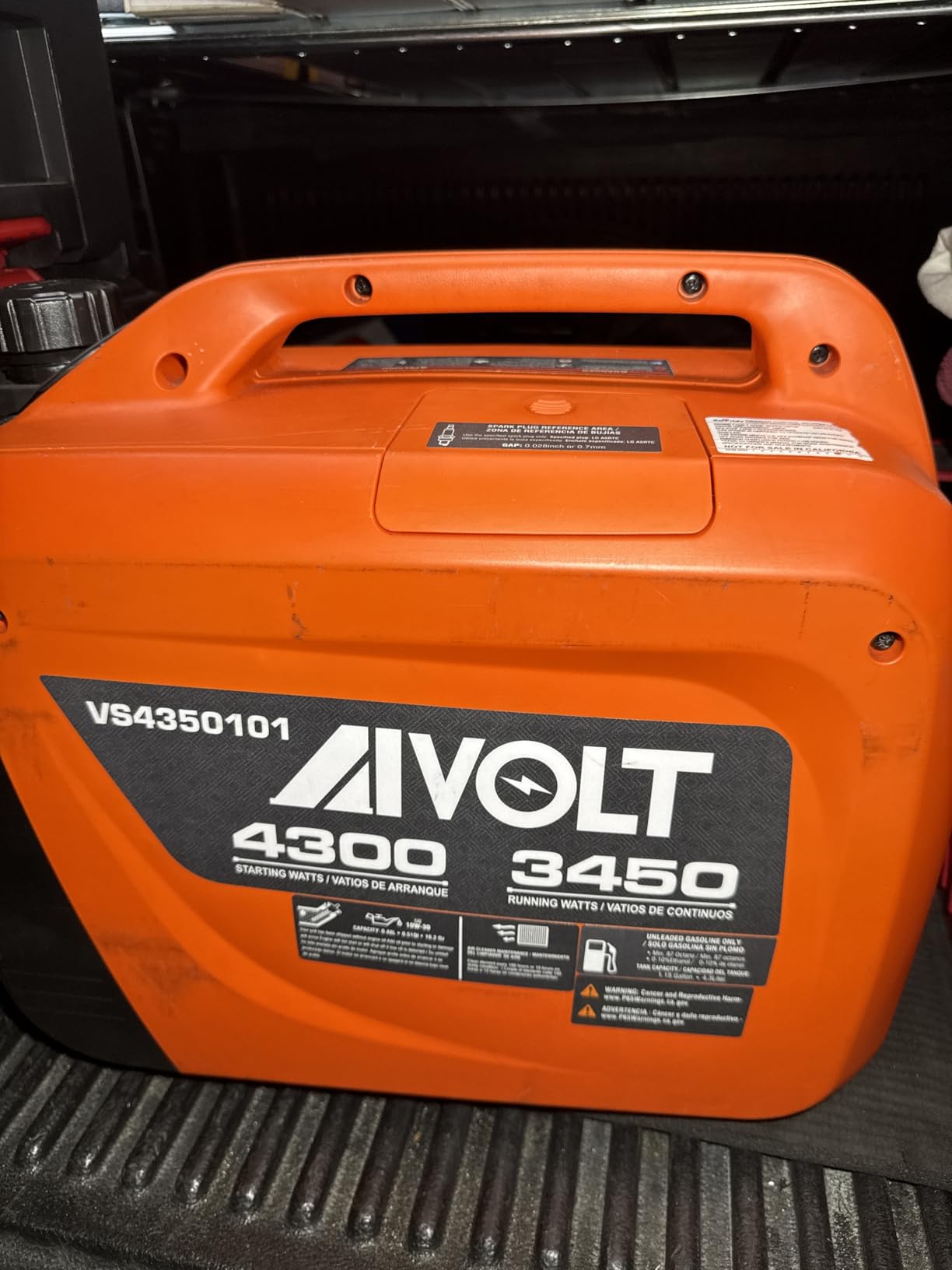 AIVOLT 1750W Inverter Generator Portable Gas Generator for Camping Home customer photo 2