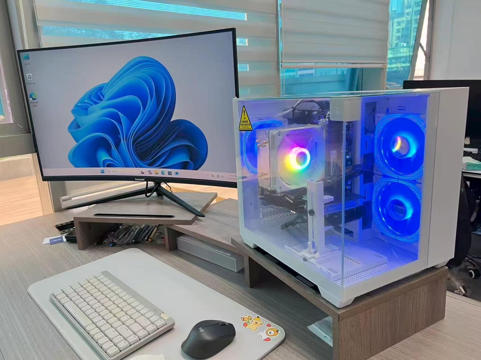 Gaming PC Desktop Computer, GeForce RTX 3050 8GB GDDR6, Ryzen 7 4700LE customer photo 2