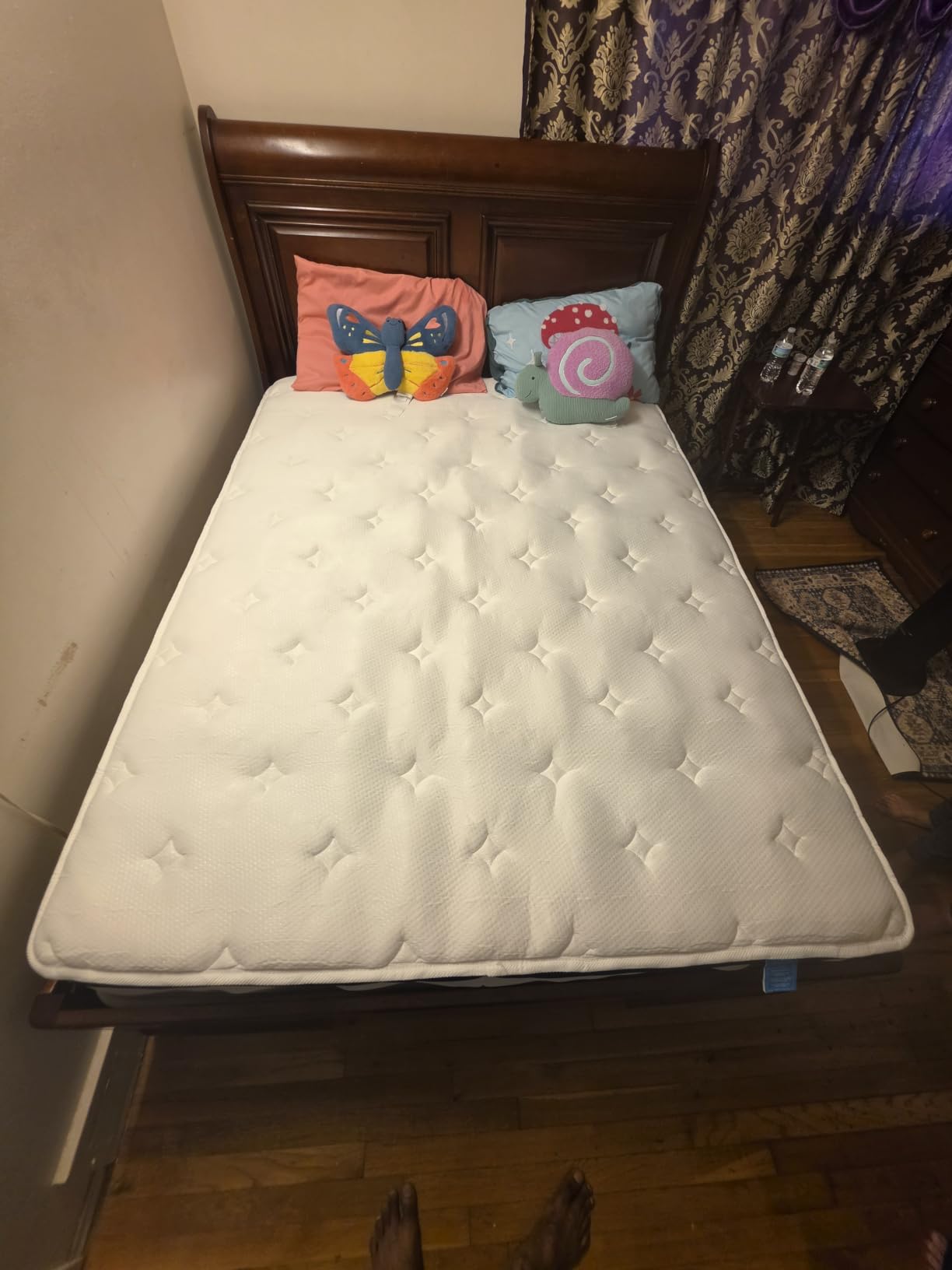 12 Inch Queen Size Mattress, Hybrid Mattress in a Box, Cooling Gel Memory Foam and Individual Pocket Springs for Pressure Relief, CertiPUR-US Certified, Medium Firm Feel customer photo 1