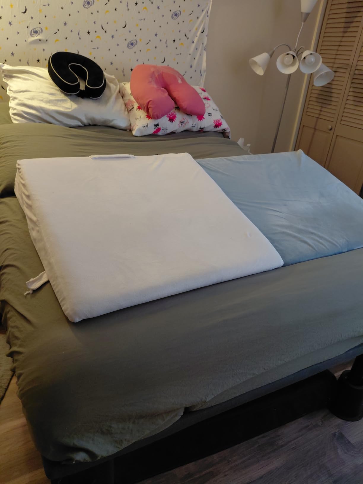 Marsail Adjustable Bed Frame Queen Electric Base, Head & Foot Incline customer photo 2