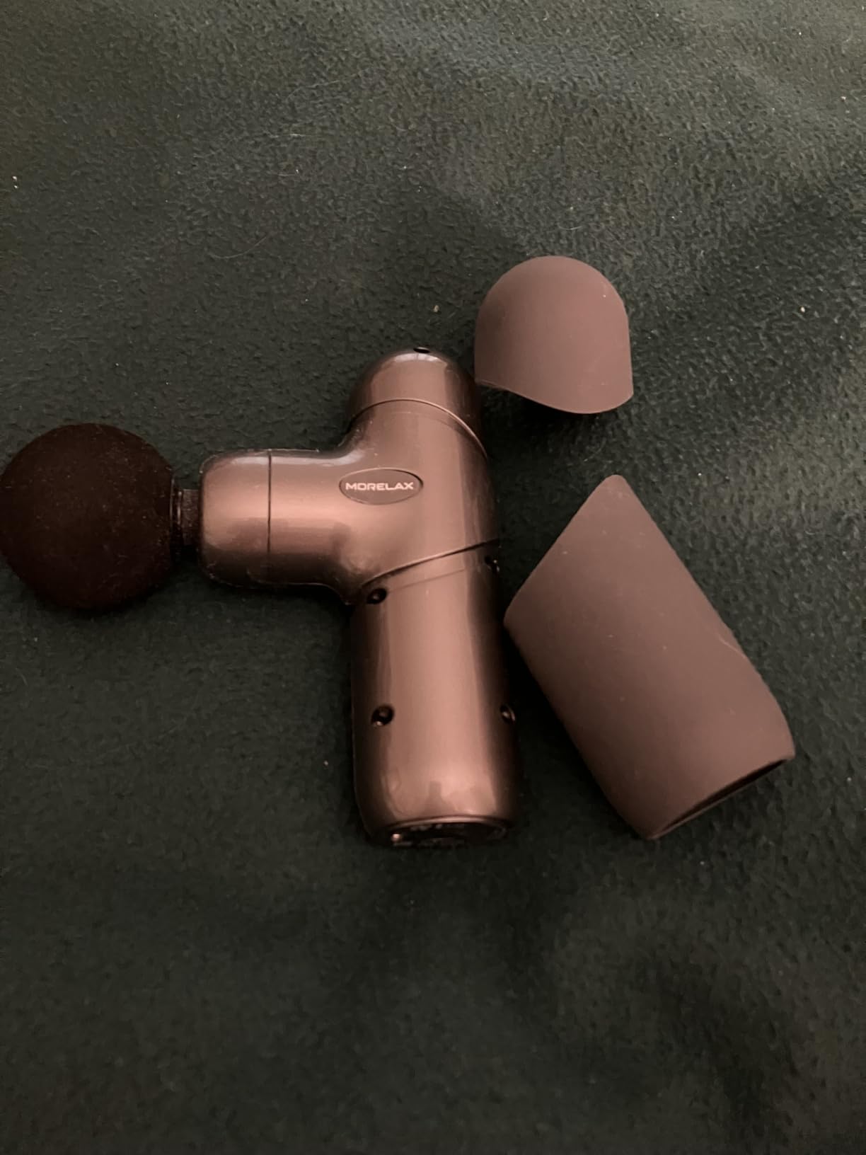 cotsoco Mini Massage Gun, Deep Tissue Percussion Muscle Massager, Compact Portable Handheld Massager with 6 Heads & 4 Speeds, Quiet for Home, Gym, Office, Travel, Gift for Men and Women customer photo 2