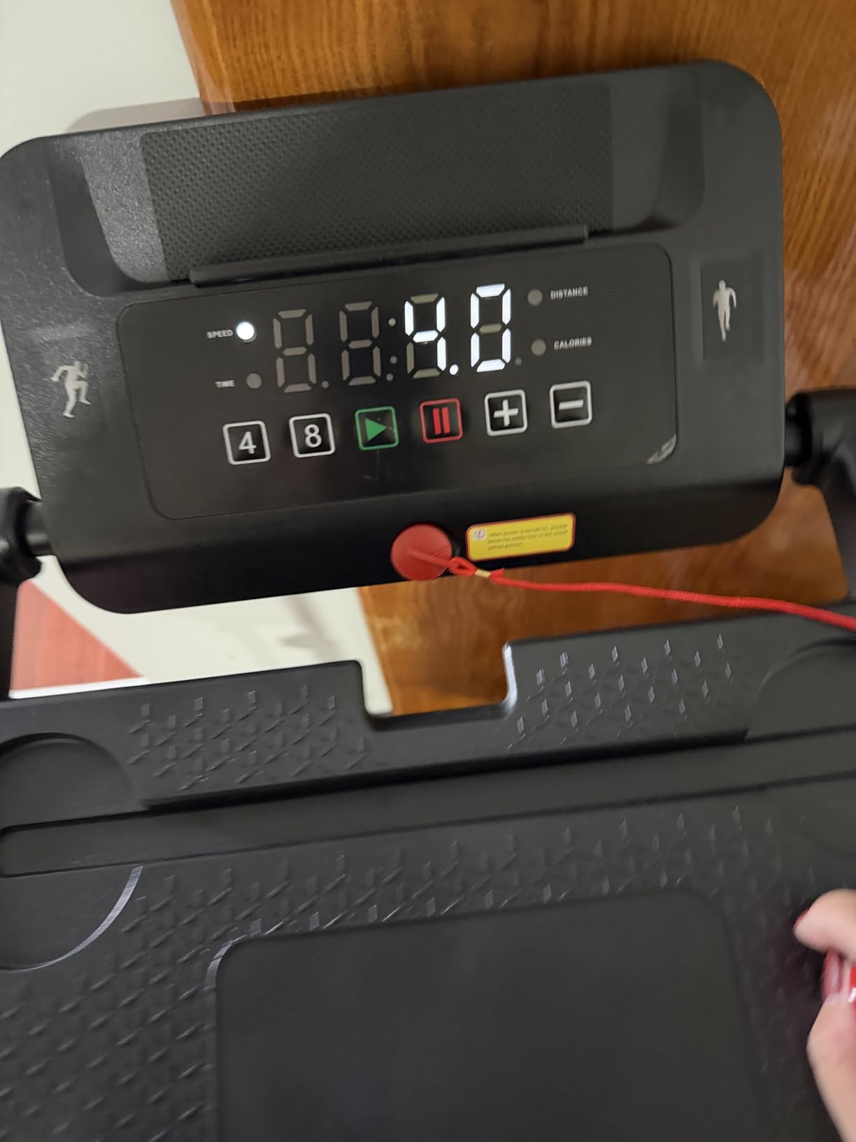 Walking Pad Treadmill with Handle Bar & Incline, Desk Workstation 8MPH customer photo 1