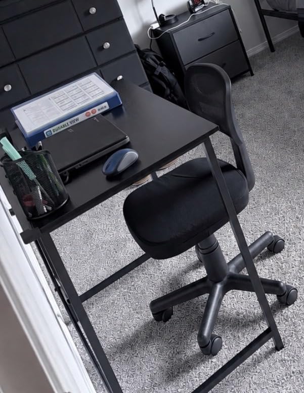 DUMOS 32 Inch Small Computer Desk, Gaming Desks for Home Office Bedroom customer photo 1