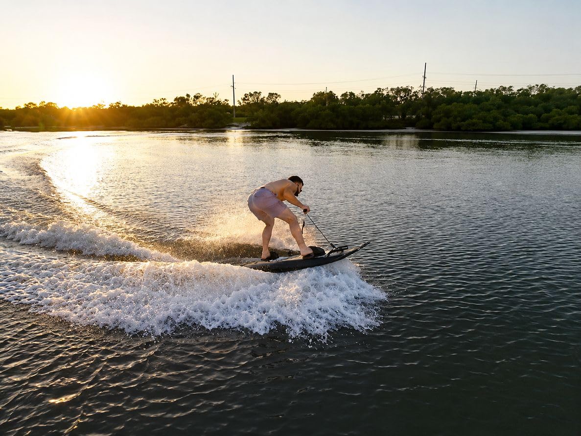 34Mph 12000w Electric Surfboard, 60-100 Mins Surf JeteAhora Atlas Adult customer photo 1