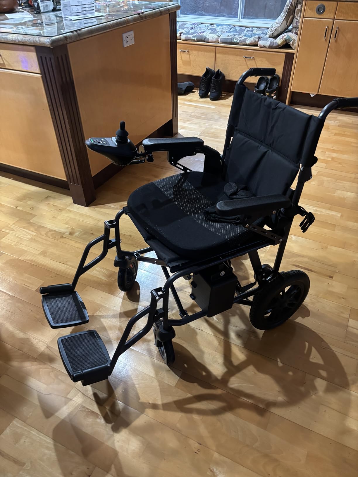Premium Lightweight Foldable Electric Wheelchairs for Adults,Seniors customer photo 1