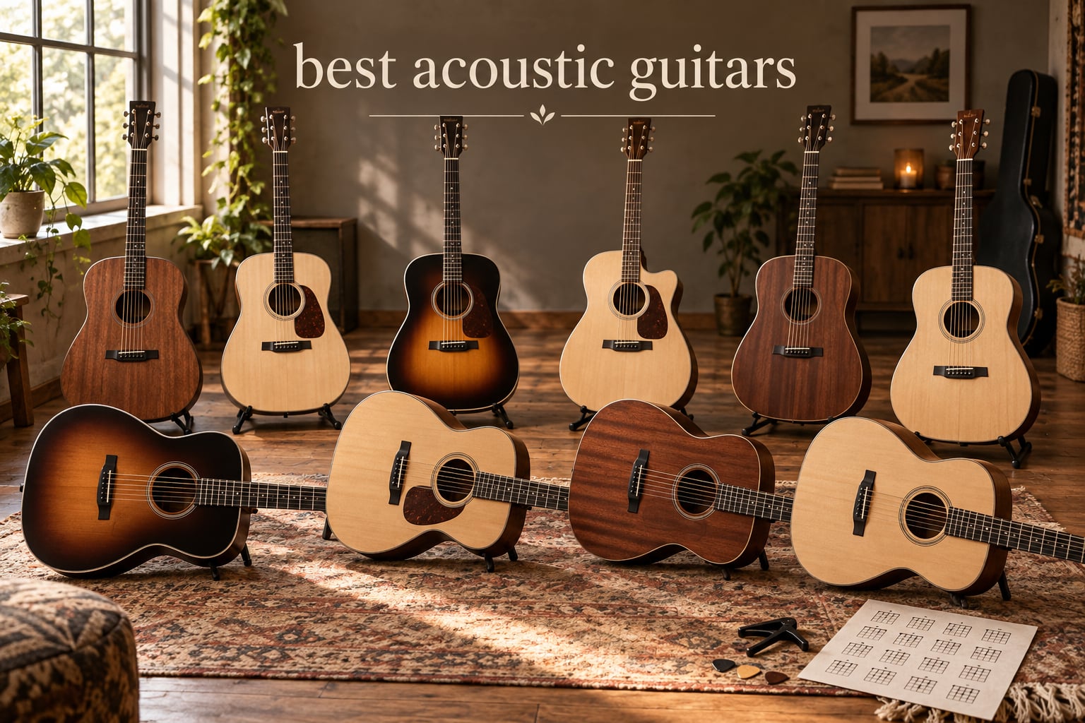 best acoustic guitars