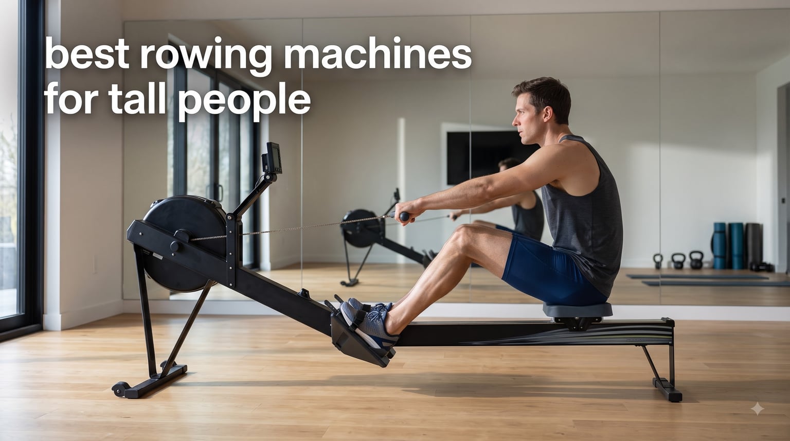 best rowing machines for tall people