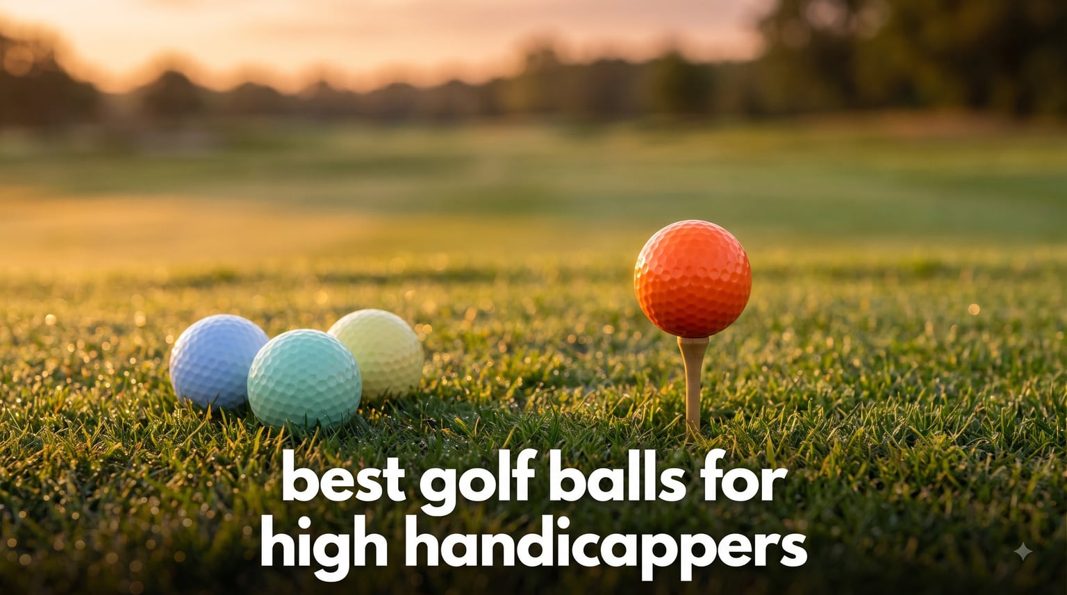 best golf balls for high handicappers