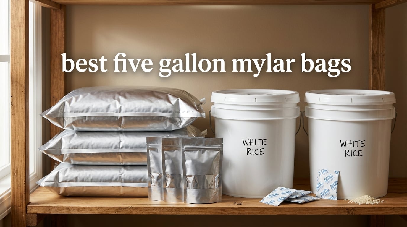 best five gallon mylar bags