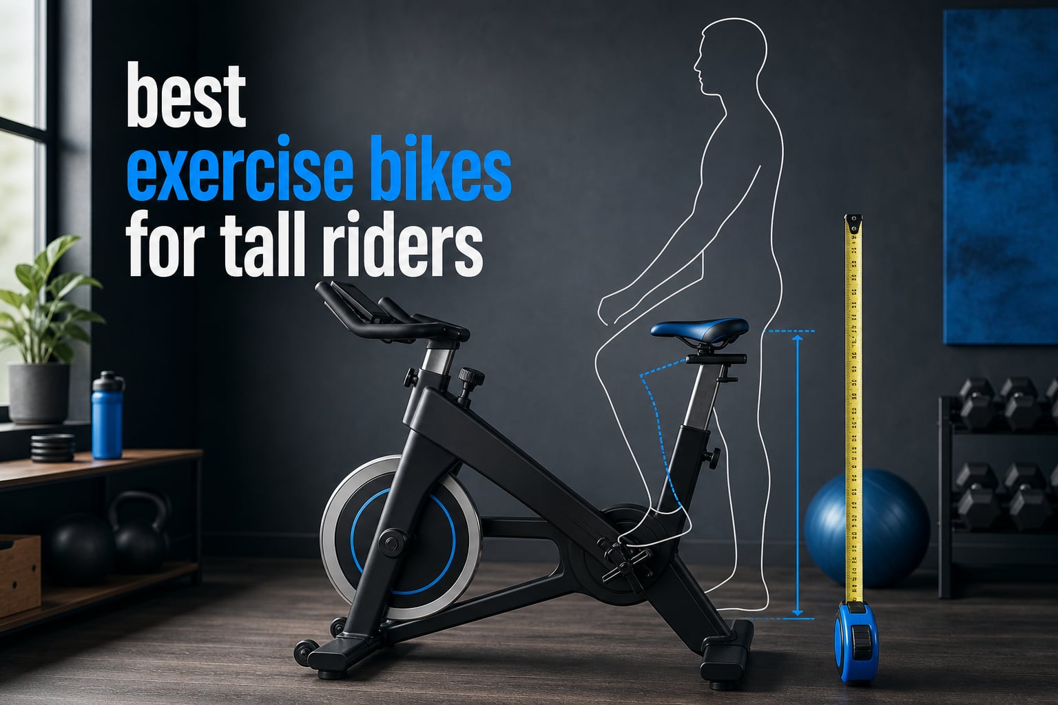 best exercise bikes for tall riders