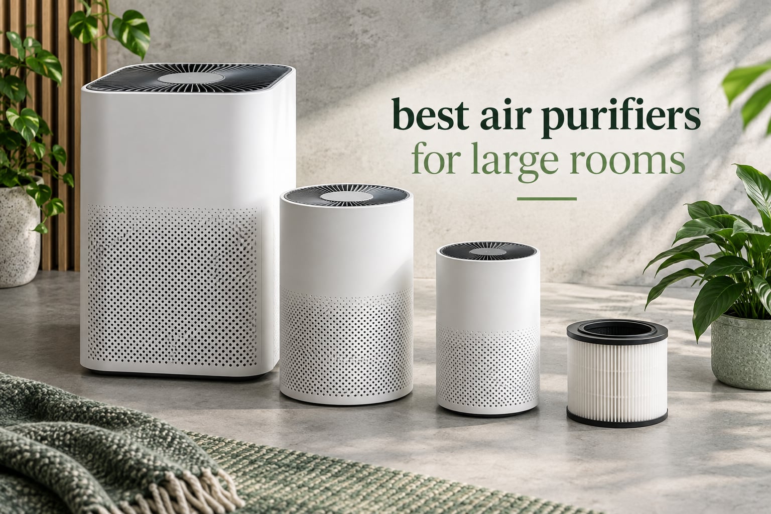 best air purifiers for large rooms
