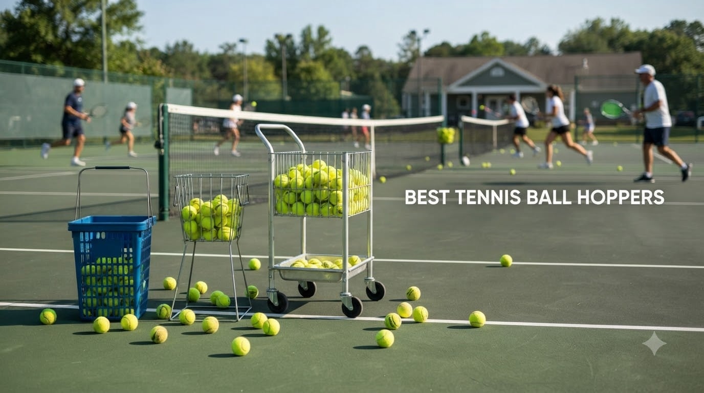 best tennis ball hoppers