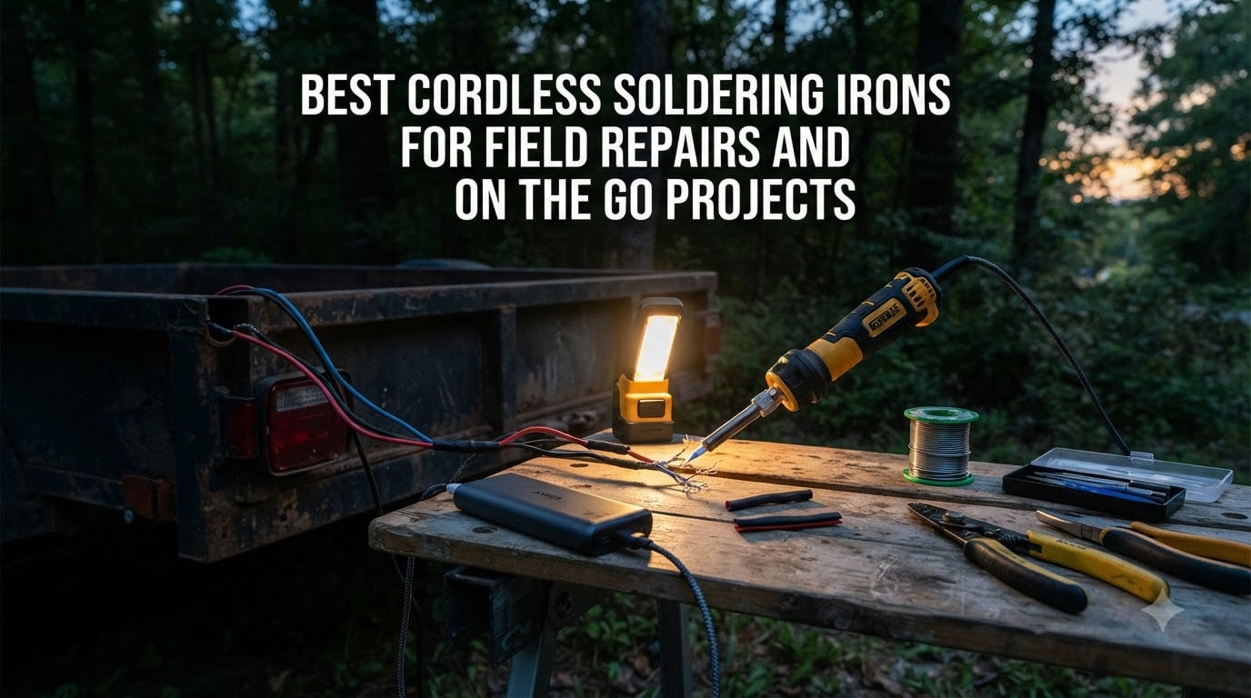 best cordless soldering irons for field repairs and on the go projects