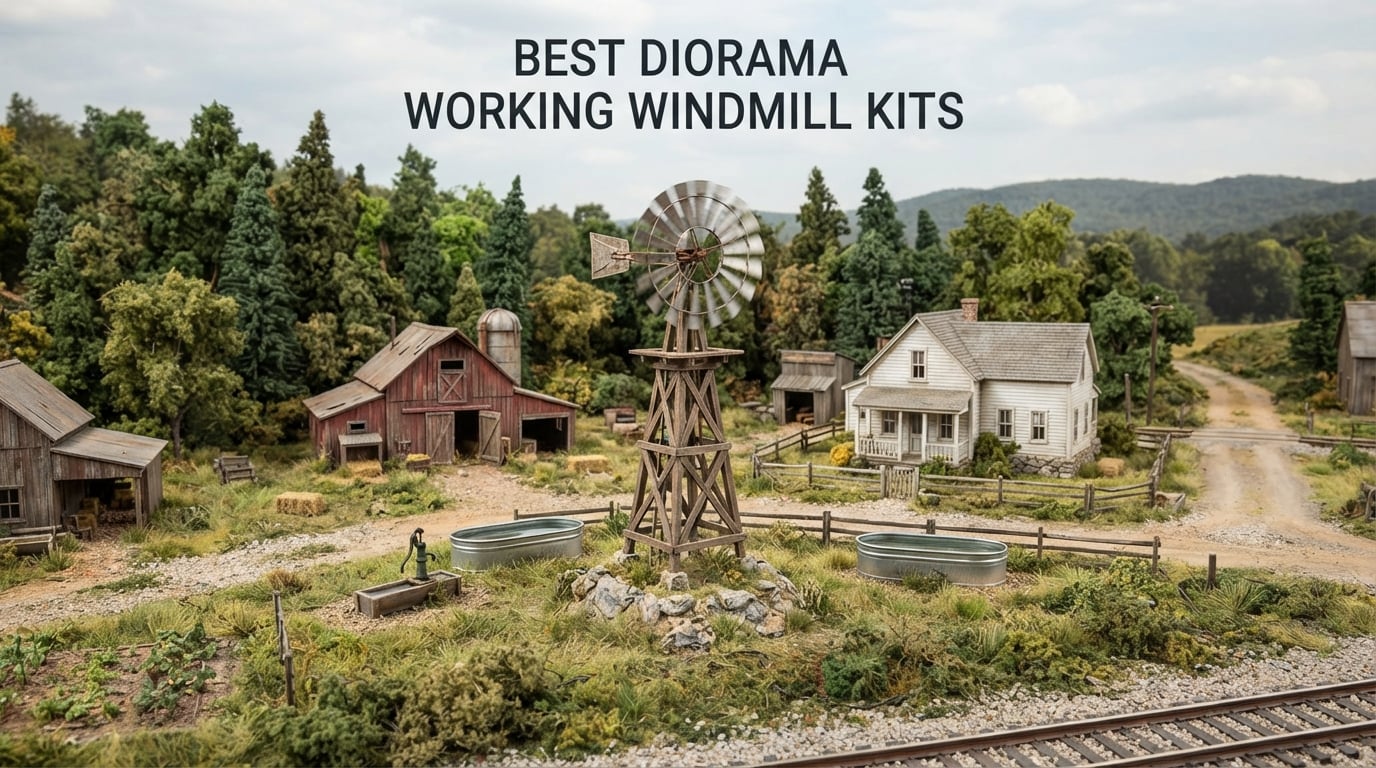 best diorama working windmill kits