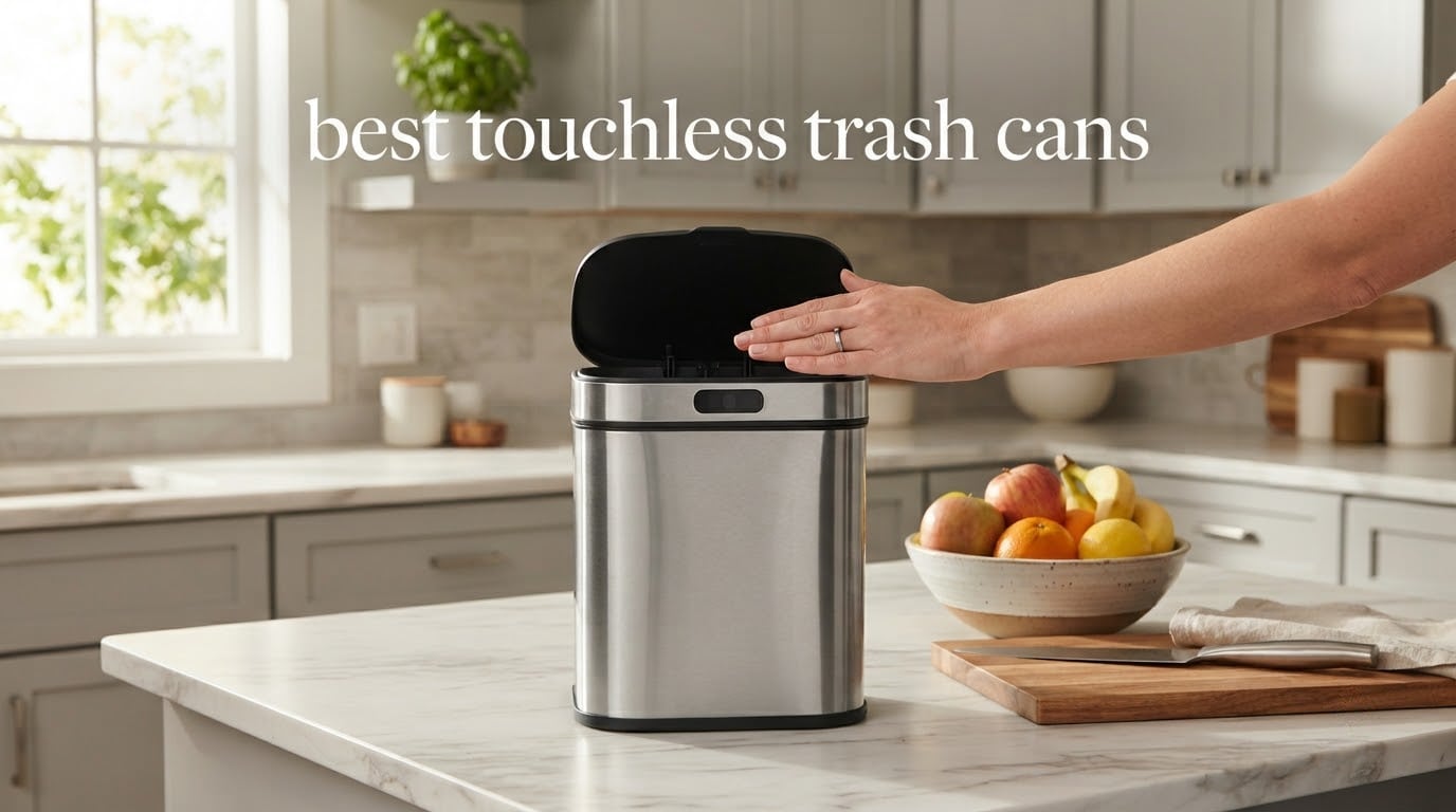 best touchless trash cans