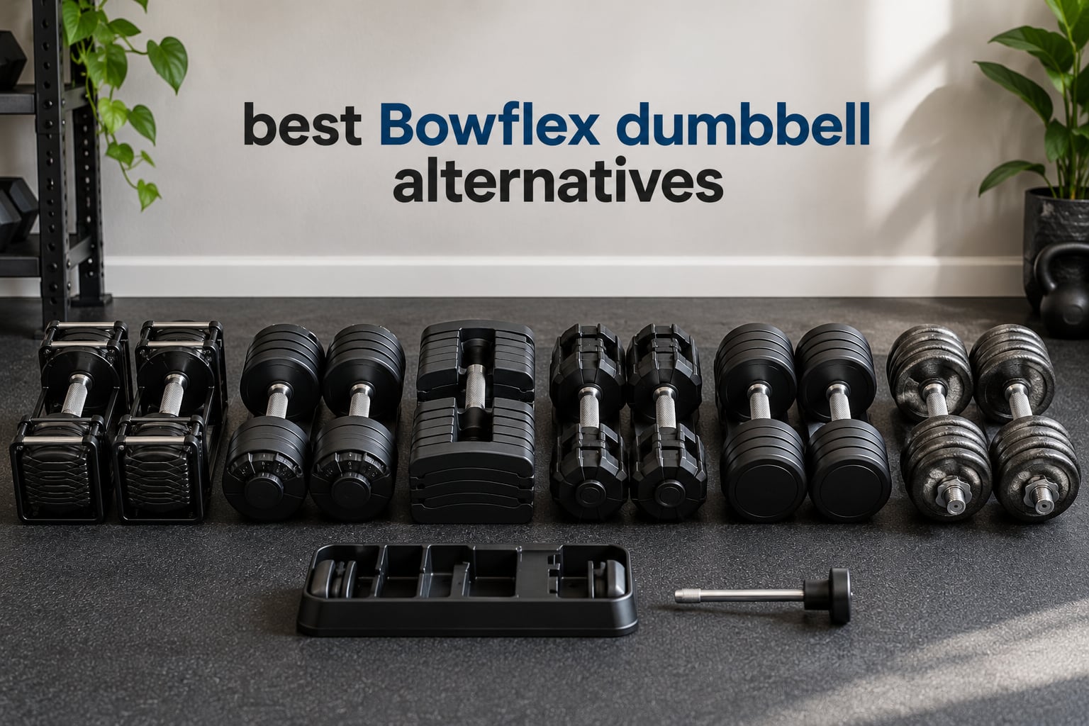 best Bowflex dumbbell alternatives