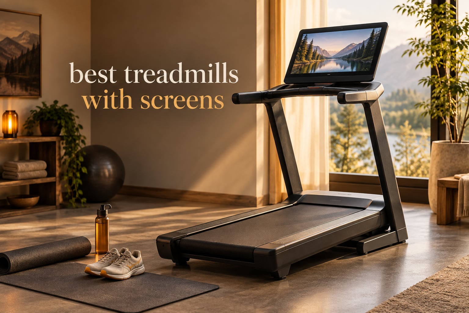 best treadmills with screens