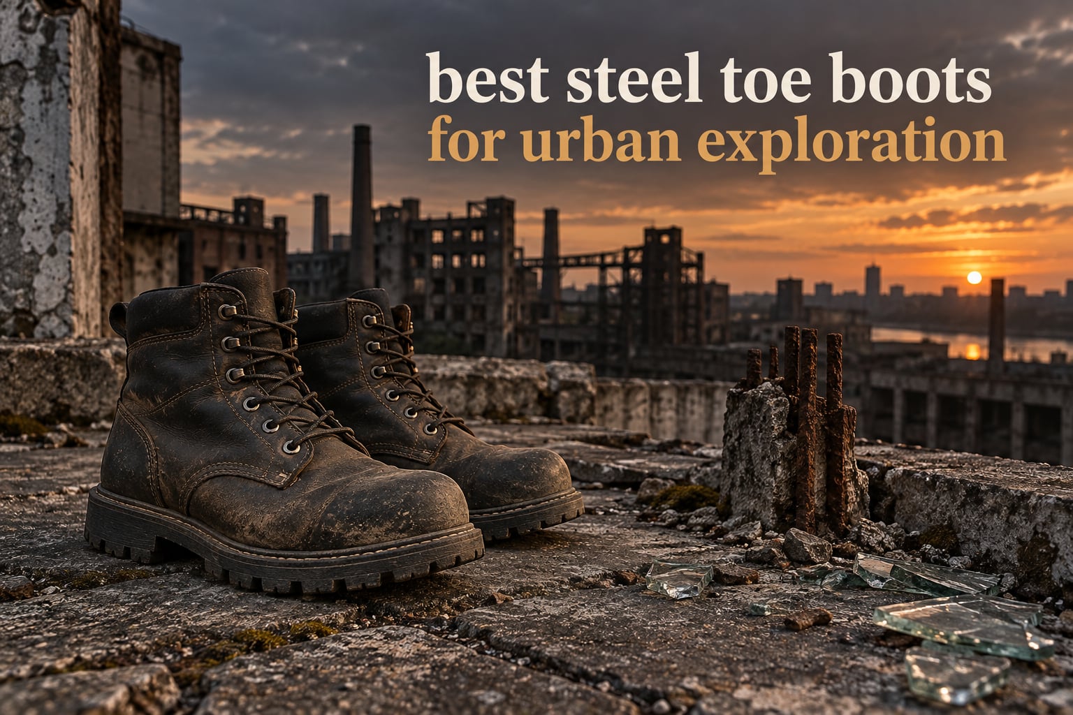 best steel toe boots for urban exploration