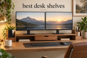 best desk shelves