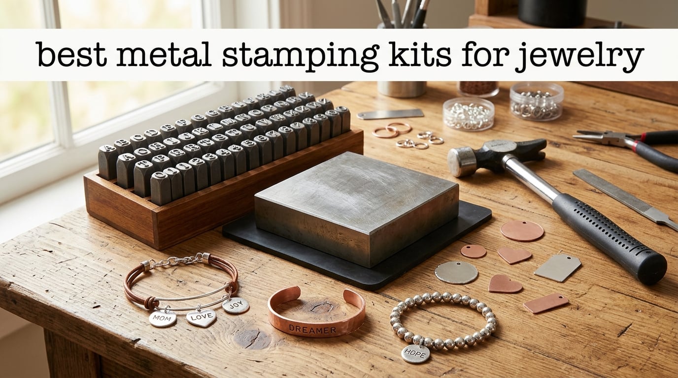 best metal stamping kits for jewelry
