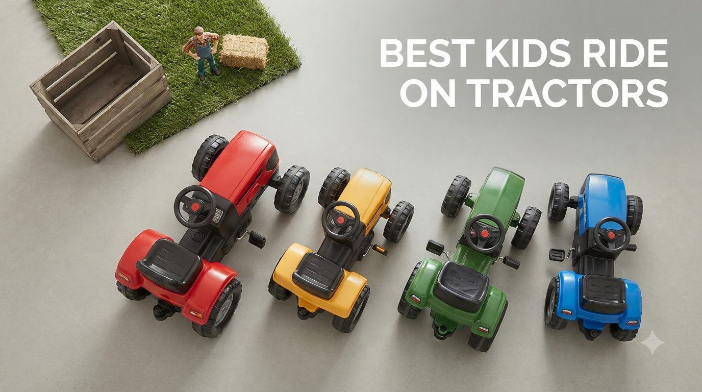 best kids ride on tractors