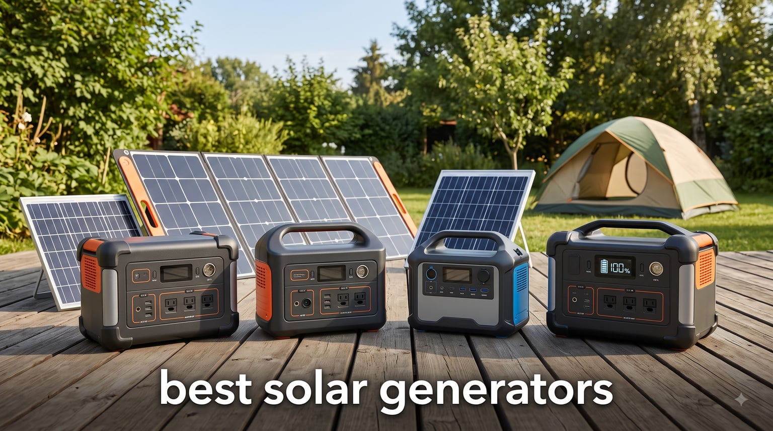 best solar generators