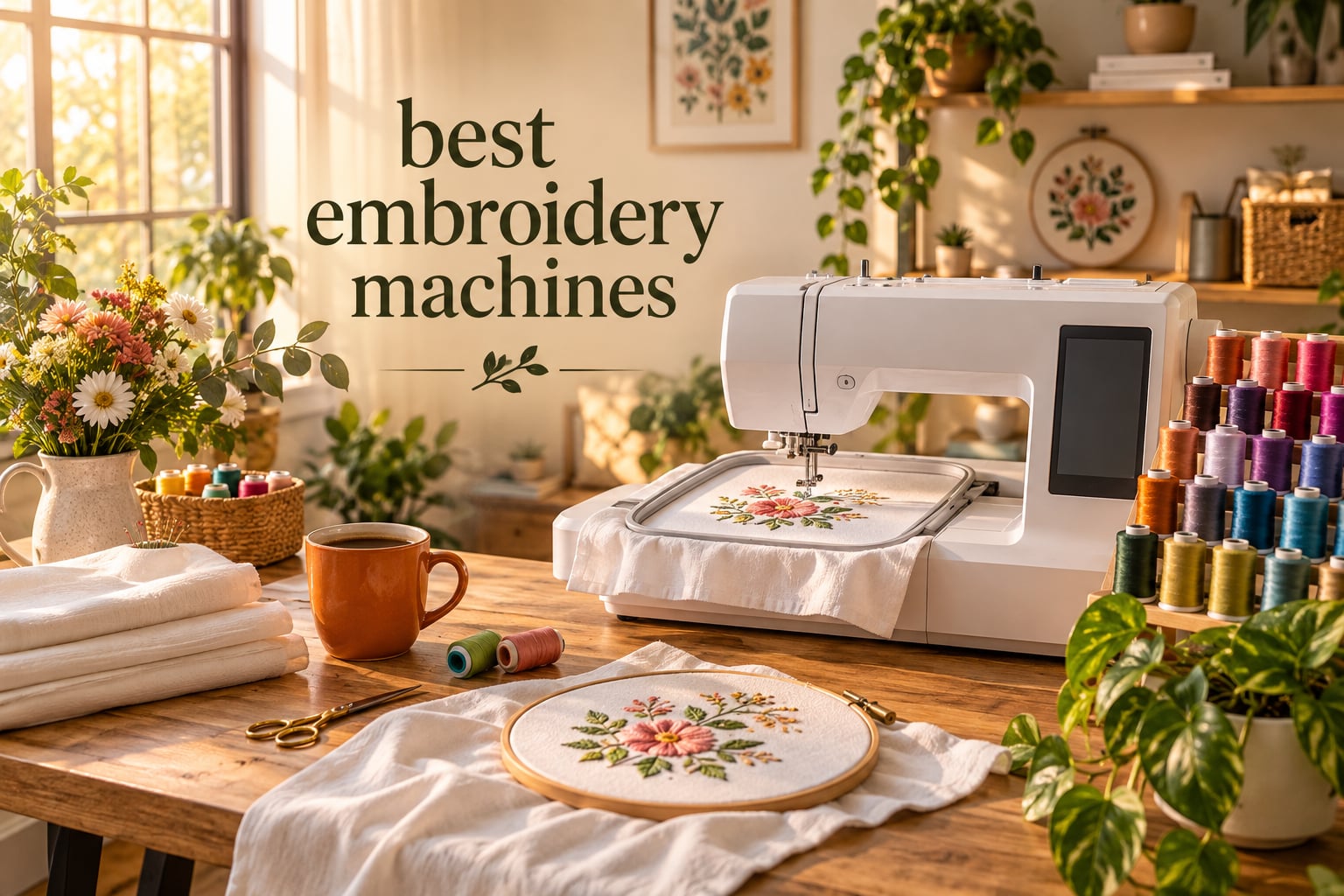 best embroidery machines