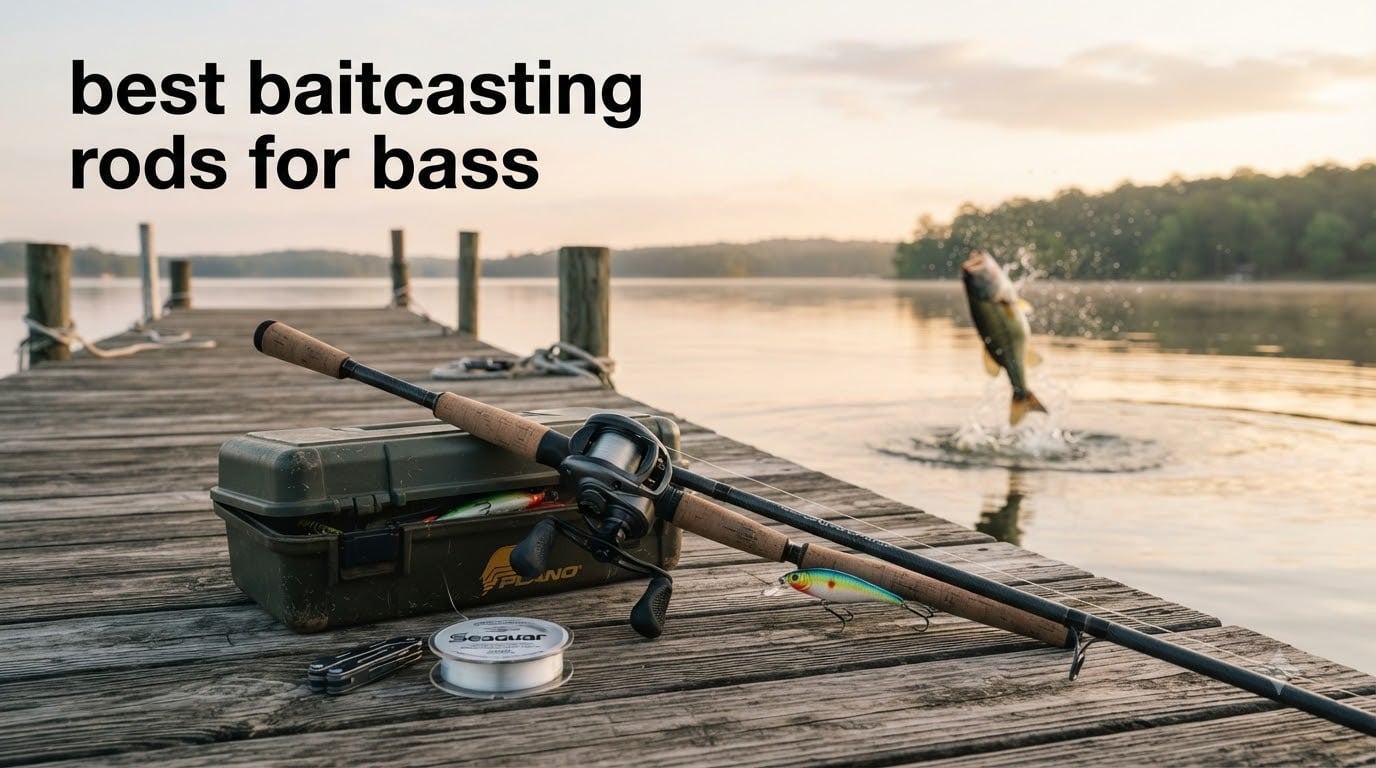 best baitcasting rods for bass