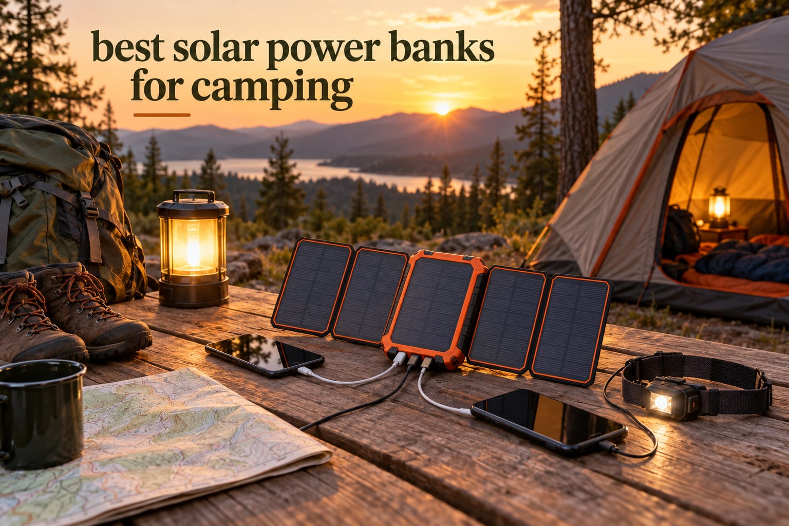 best solar power banks for camping