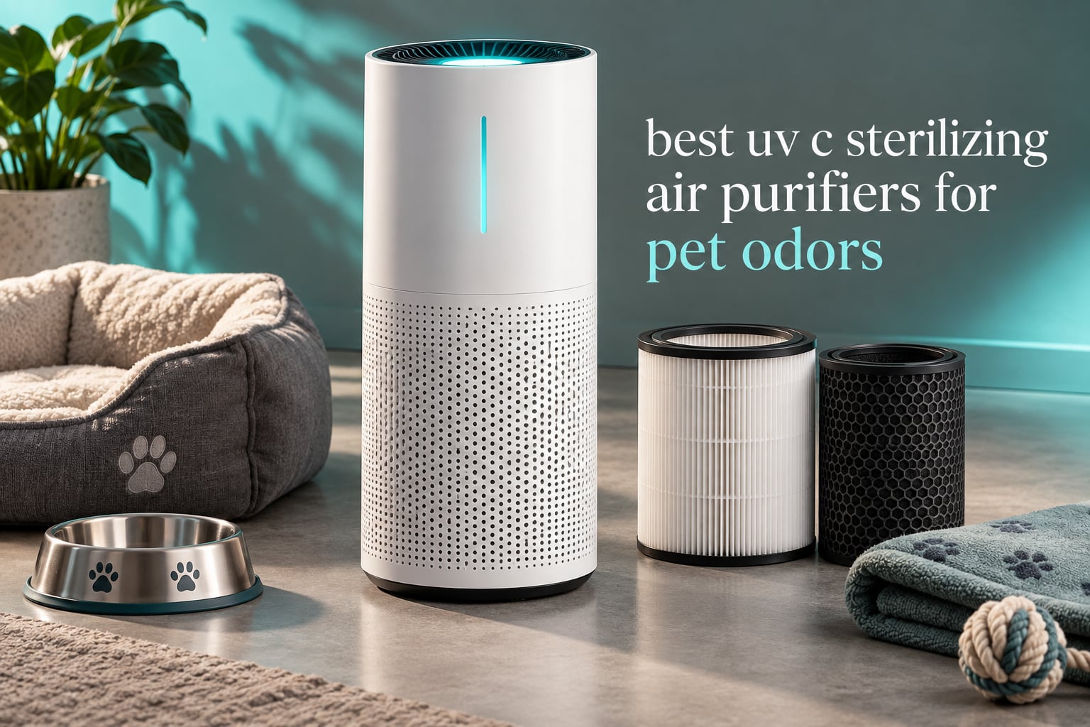 best uv c sterilizing air purifiers for pet odors