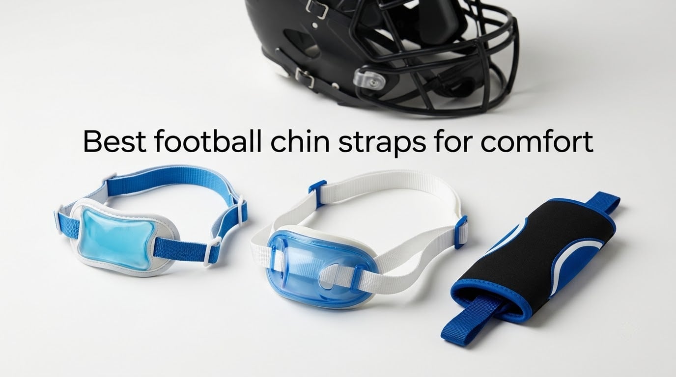 Best football chin straps for comfort