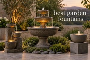 best garden fountains