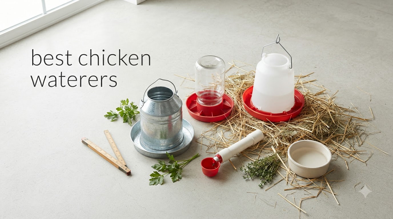 best chicken waterers