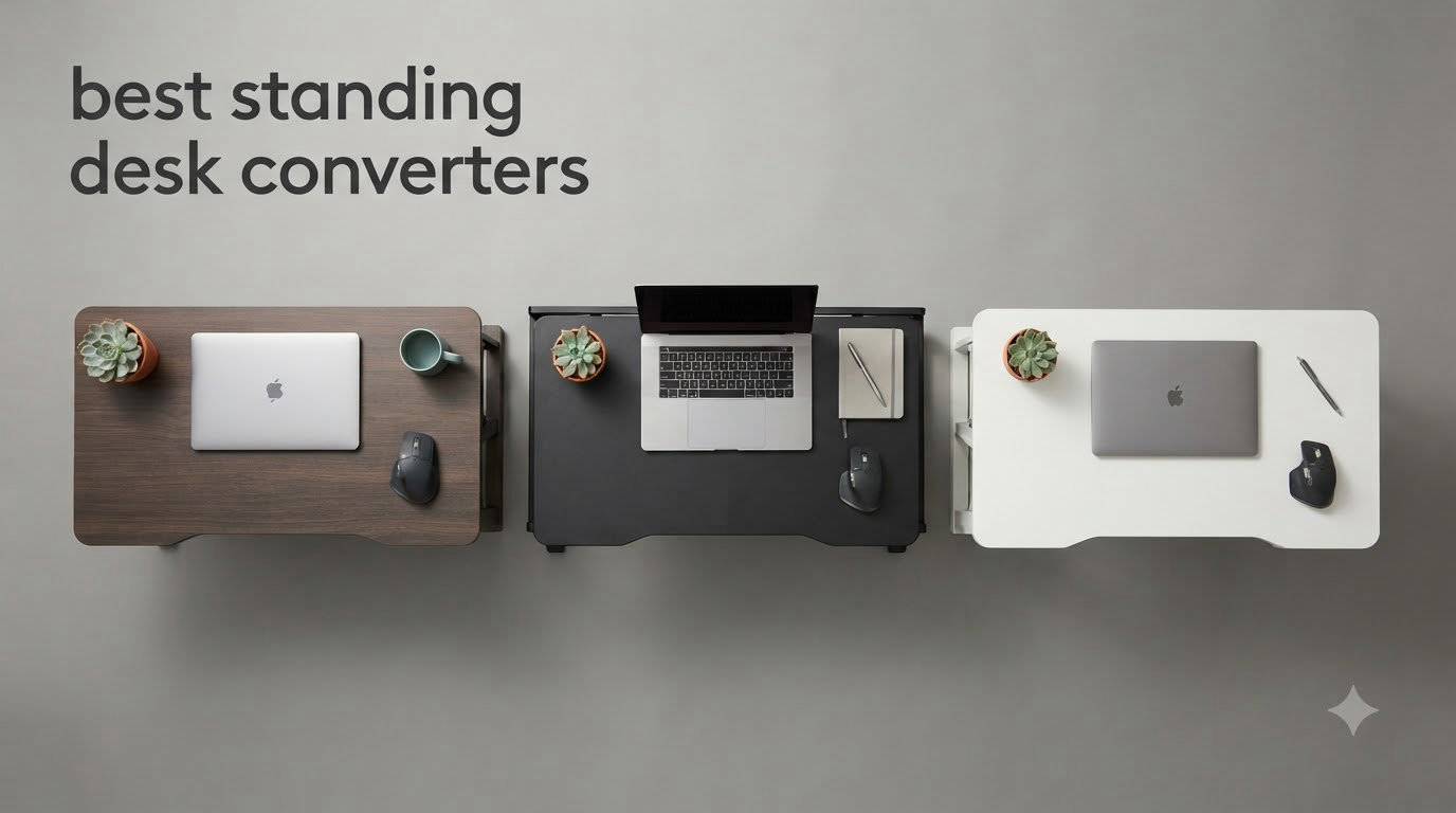 best standing desk converters