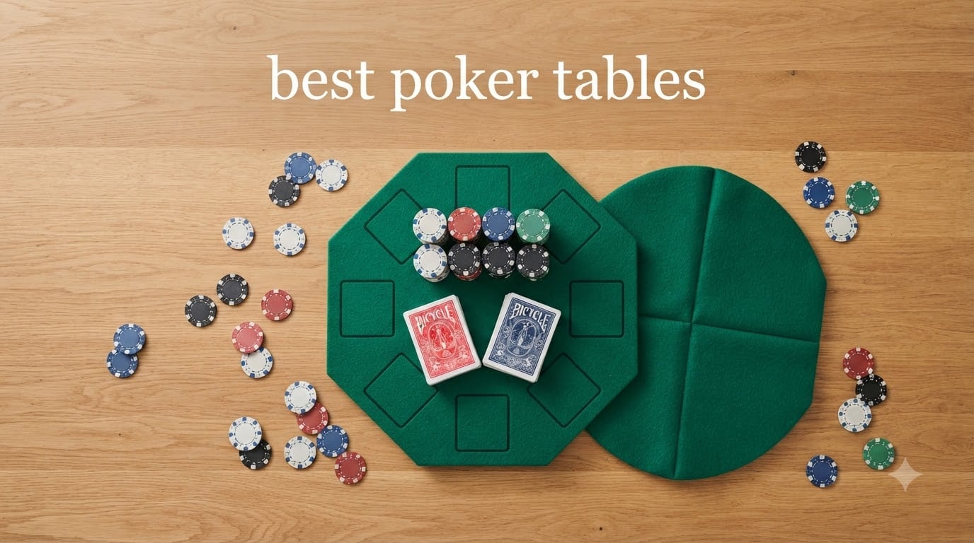 best poker tables