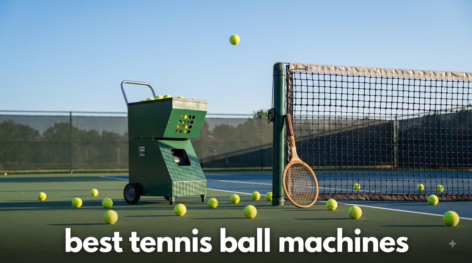 best tennis ball machines