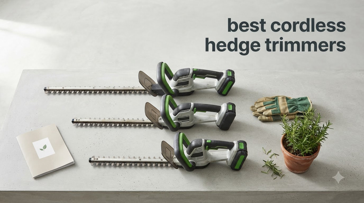 best cordless hedge trimmers