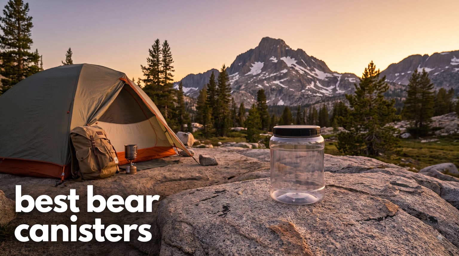 best bear canisters