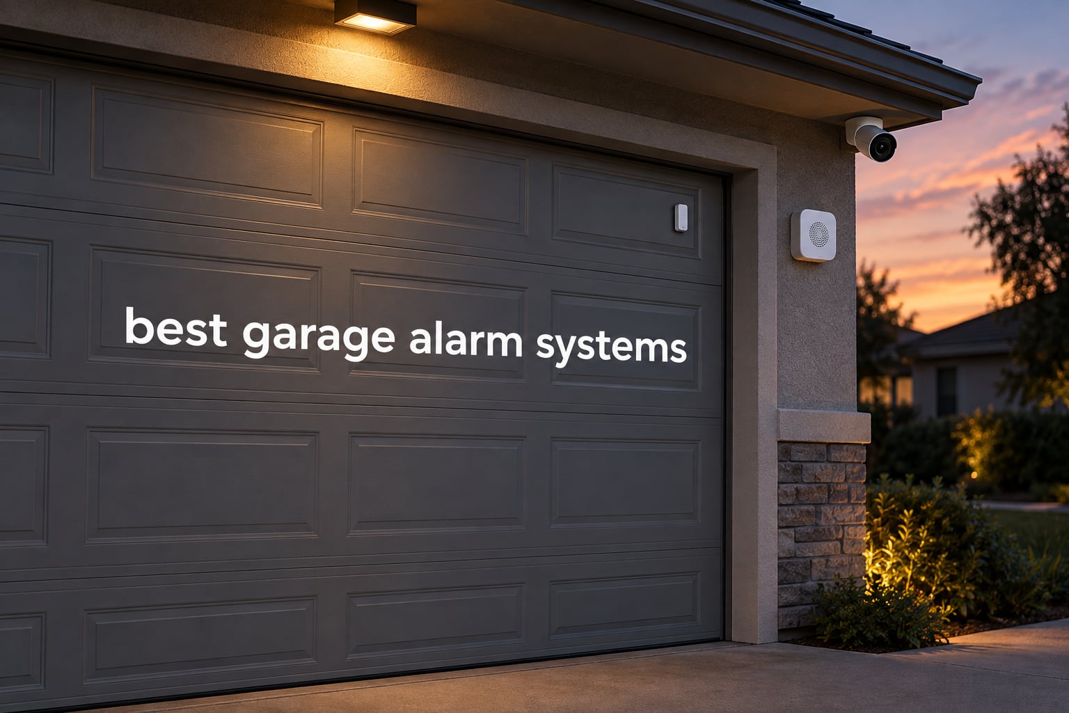 best garage alarm systems