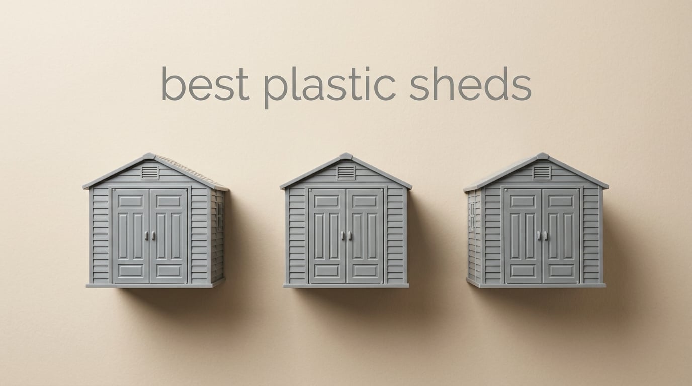 best plastic sheds