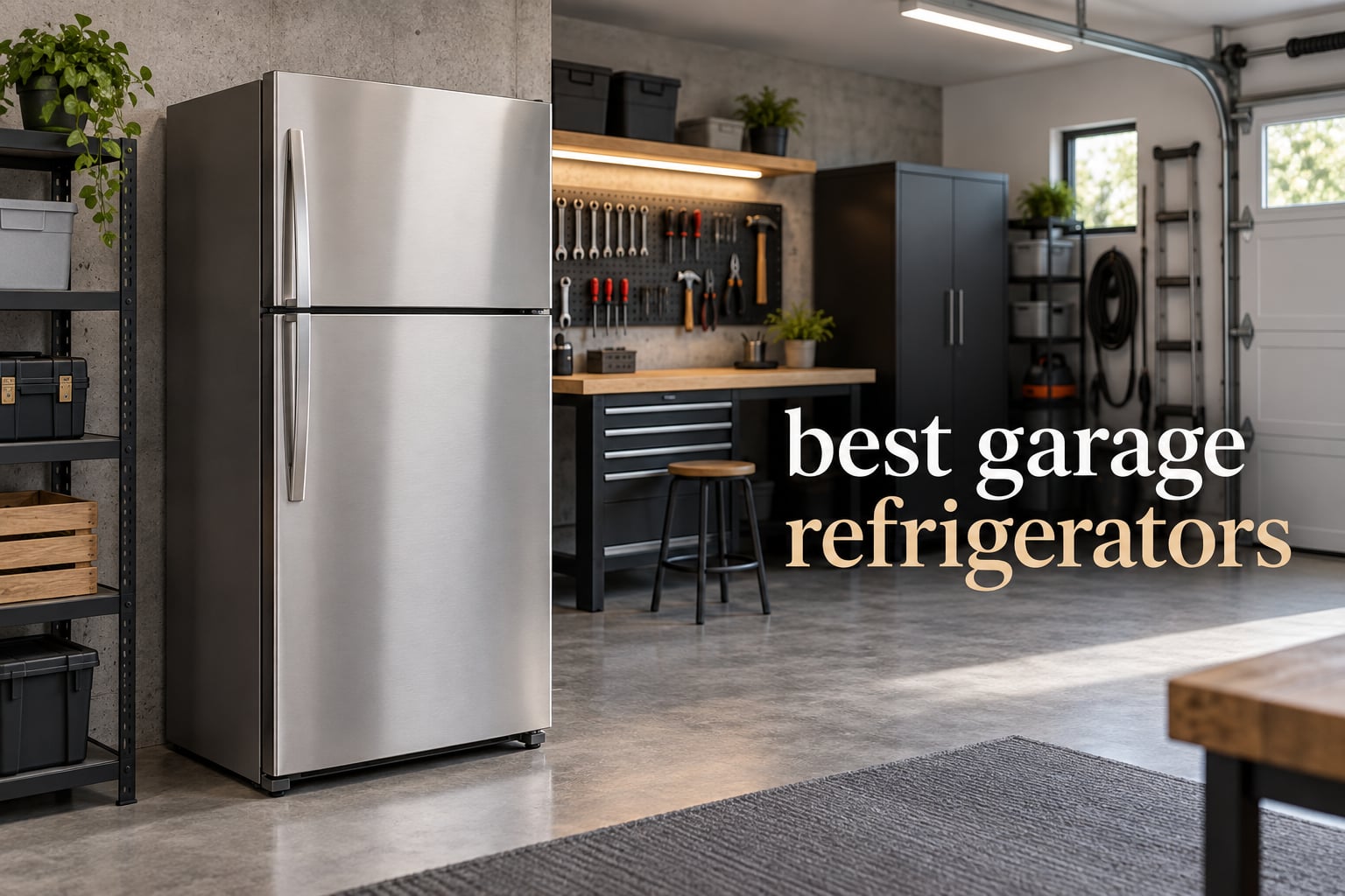 best garage refrigerators