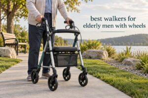 best walkers for elderly men with wheels