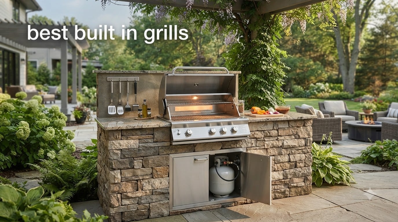best built in grills