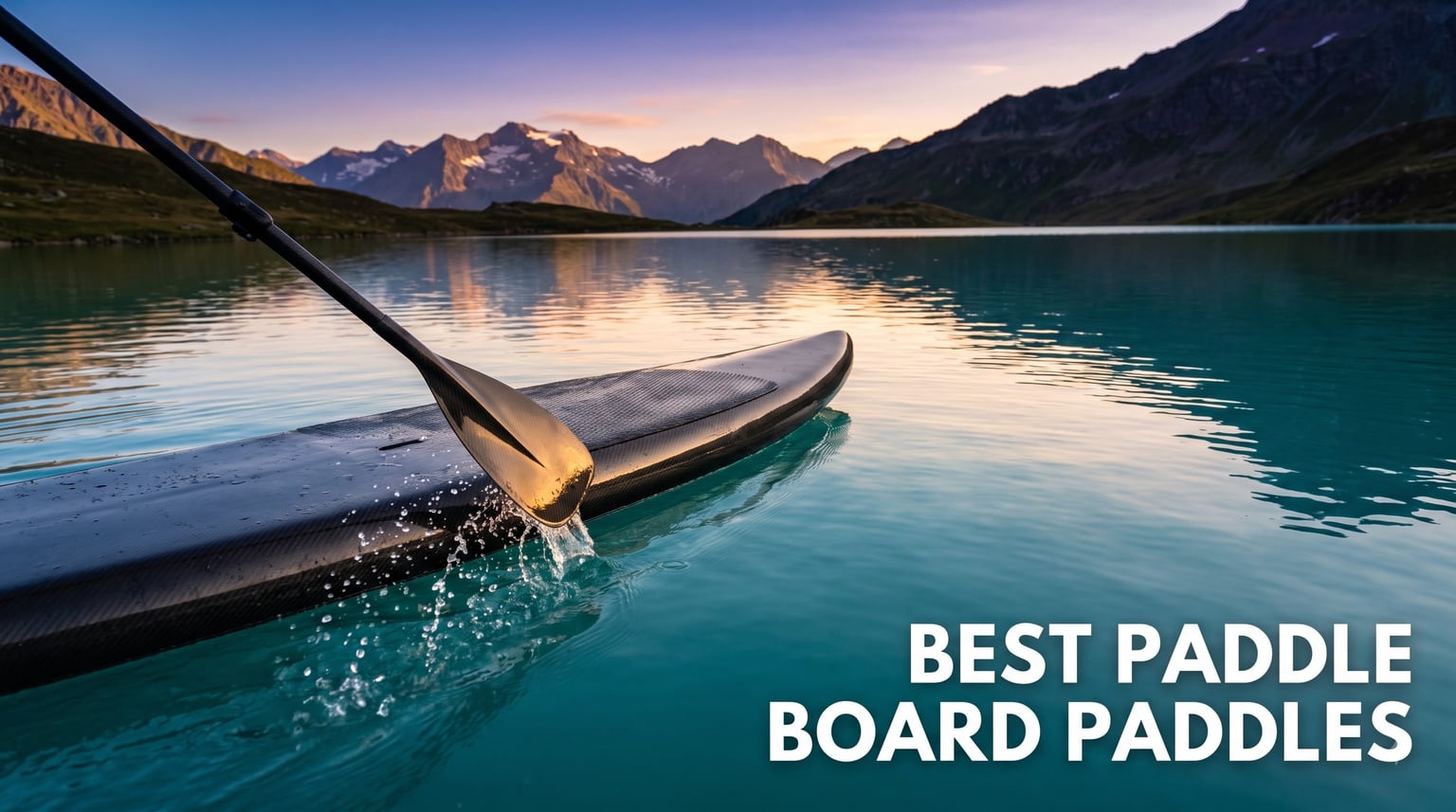 best paddle board paddles
