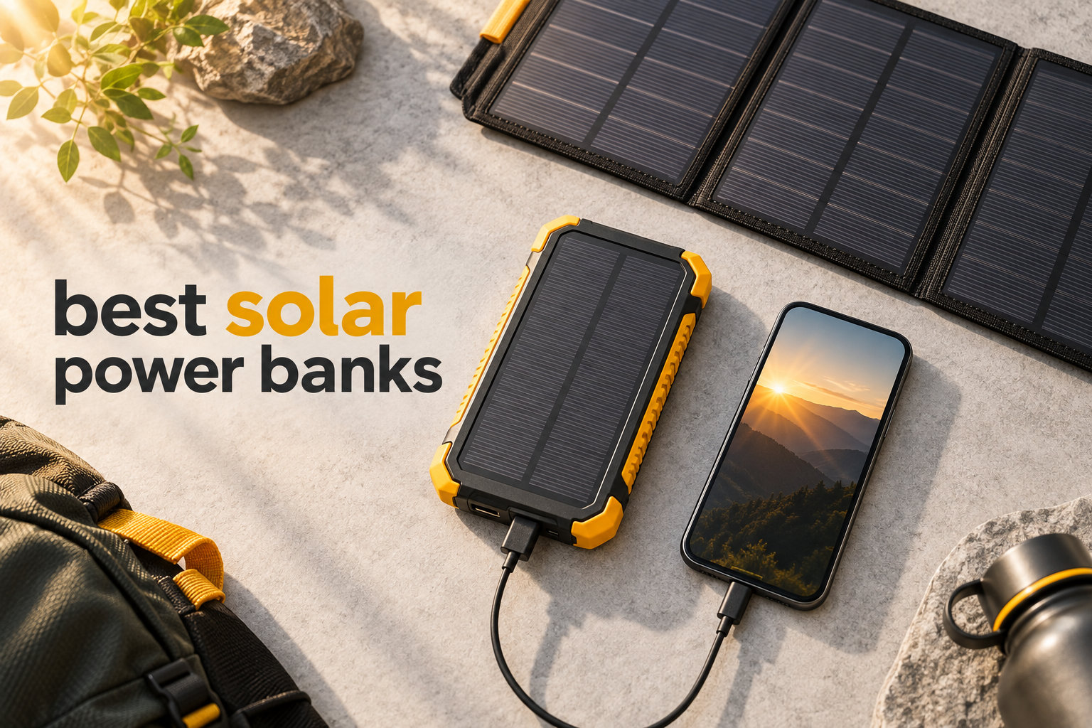 best solar power banks