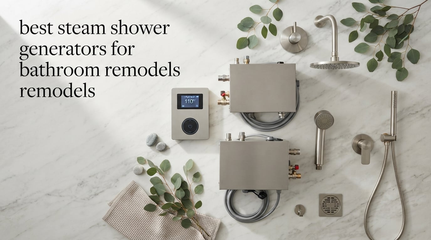best steam shower generators for bathroom remodels