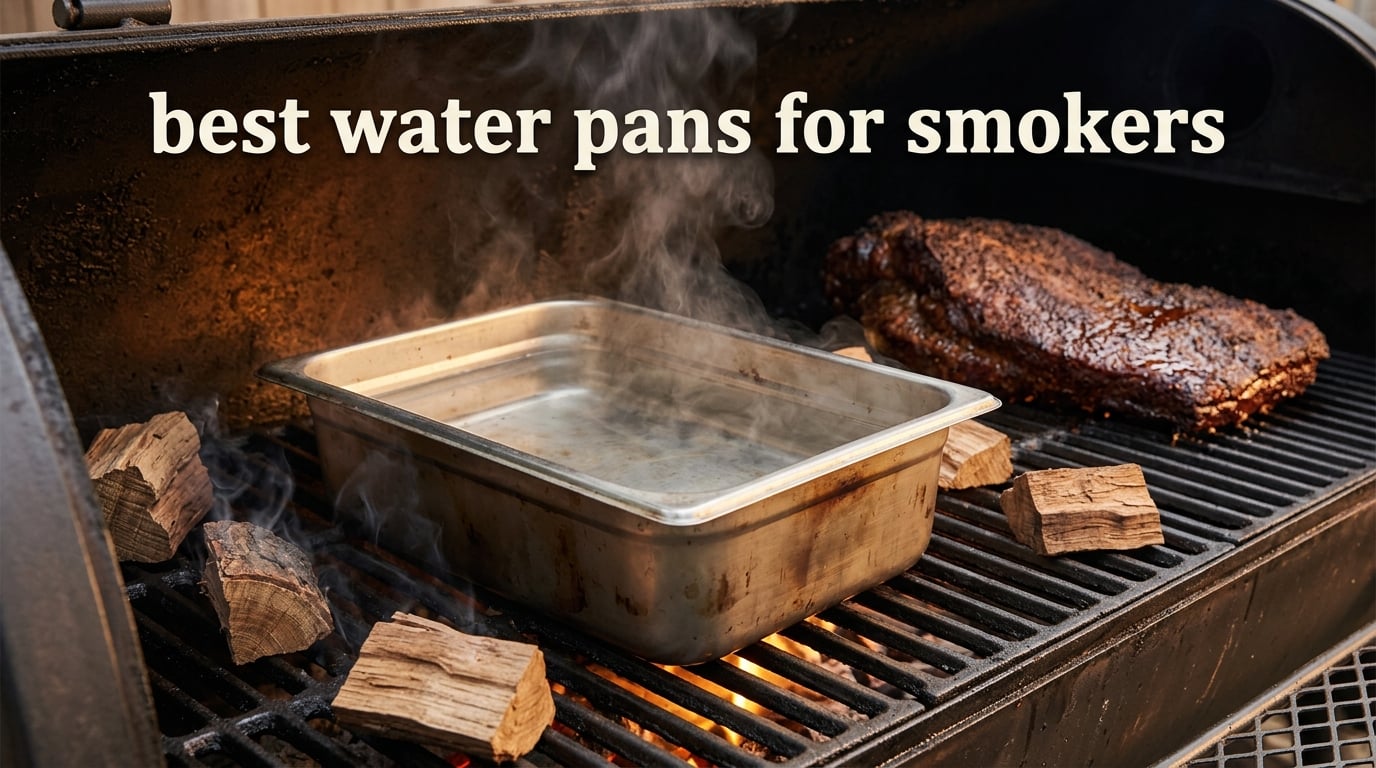best water pans for smokers